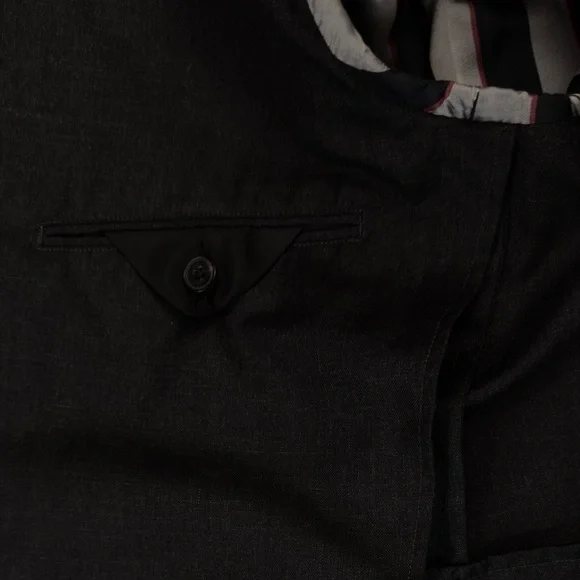 Burberry Wool/Silk/Linen Blazer – Charcoal – EU 52R / US 42R - Picture 3 of 5